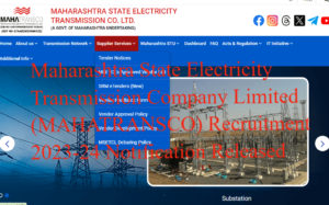 Maharashtra State Electricity Transmission Company Limited (MAHATRANSCO) Recruitment 2023-24 Notification Released