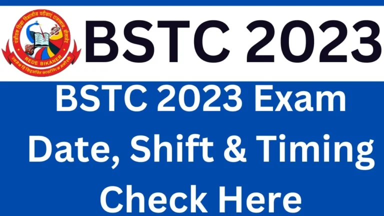 BSTC 2023 Exam Date